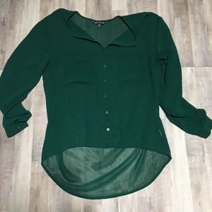 S&D Colore Green Blouse